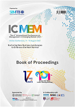 					View Proceedings of The 6th International Conference on Management in Emerging Markets (ICMEM) 2021
				